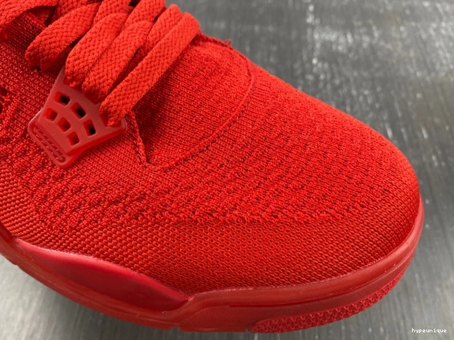 HYPE Red AQ3559-600 Jordan Retro 4 Flyknit 0819